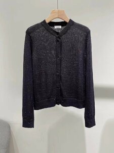 送料無料　Brunello Cucinelli　ブルネロクチネリ　レディース　カーディガン　羽織り　亜麻使用　1311-M