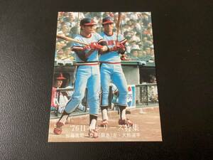 良品　カルビー76年　加藤（阪急）No.1264　プロ野球カード