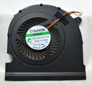 中古品　CPUファン MG60120V1-C110-S99 SUNON NEC Lavie LL750/M ノートパソコン用　CPU Fan for NEC laptop