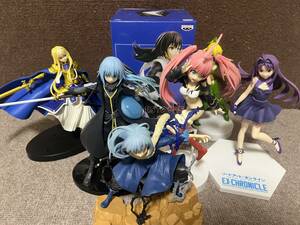 フィギュア詰め合せ　7体　開封済み　中古品　（検　転生したらスライムだった件　ソードアートオンライン