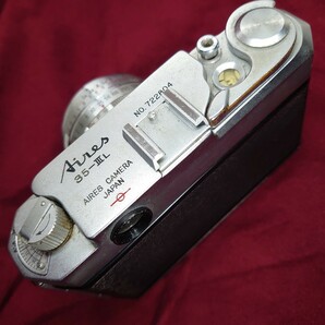 437【昭和レトロ】Aires 35-ⅢL レンジファインダー フィルムカメラ アイレス LENS H CORAL F:1.9 4.5cm 未チェックの画像4