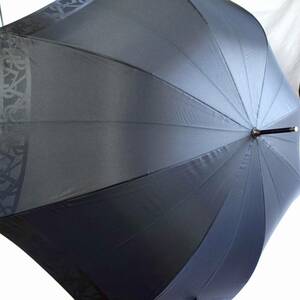 福祉バザー　Yves Saint Laurent/イヴサンローラン 長傘 黒 直径110cm