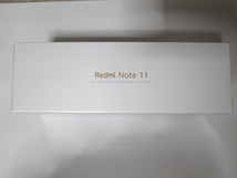 (未開封)Xiaomi Redmi note 11 4GB+64GB Twilight Blue_画像2