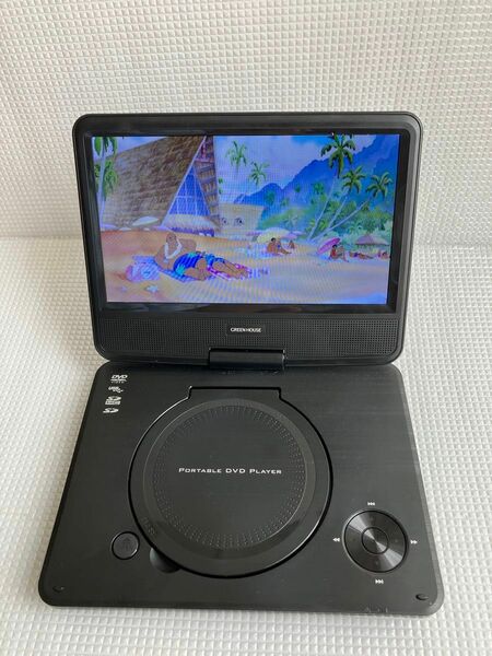 ポータブルDVDプレーヤ　グリーンハウス　9N4PDV 21年製造