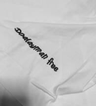 ロング丈　ノースリーブ　tシャツ 刺繍英字ロゴ　ホワイト　大きいサイズ_画像5