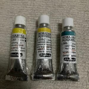 シュミンケ ホラダム 989 ラグーンブルー (5ml) by Yuko Nagayama (永山裕子) 3色セット