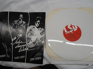 LPレコード　JOHN LENNON With JIMI HENDRIX CHACK BERRY JCJ37037 ジョン レノン ジミ ヘンドリックス チャック ベリー　保管品