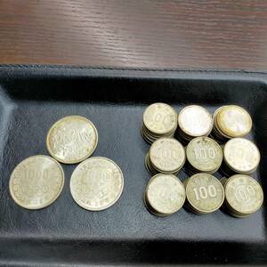 #10371　100円銀貨100円硬貨 記念硬貨 稲穂/ 鳳凰 /オリンピック /90枚　1000円銀貨/1000円硬貨　3枚　貨幣 アンティーク 古銭 