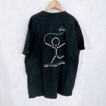 【14788】anvil アンヴィル Tシャツ 半袖 プリント ブラック 黒 L カジュアル シンプル ラフ 楽ちん おしゃれ_画像2