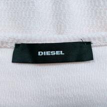 【13506】DIESEL ディーゼル ワンピース S ピンク タオル生地 春夏 新古品 おしゃれ お出かけ用 カジュアル 無地 タグ付き_画像3