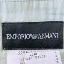 レディースXL 40 EMPORIO ARMANI ミニスカート フレアスカート エメラルドグリーン オケージョン エンポリオアルマーニ 【14840】_画像3