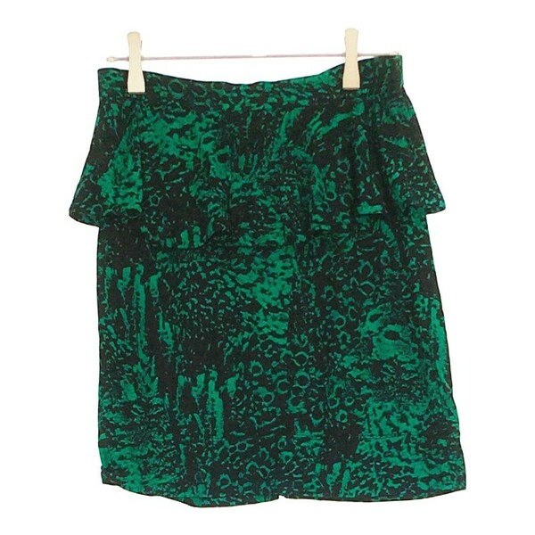 【14365】 DIESEL ディーゼル ミニスカート ブラック グリーン 緑 おしゃれ スカート きれいめ 上品 お出かけ用 イベント