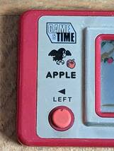 GAME＆TIME APPLE ［ジャンク］　ゲームウォッチ　レトロ　当時物_画像3