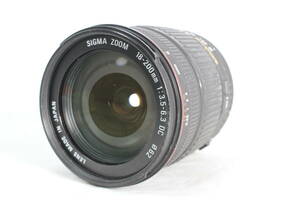 ★ジャンク品★SIGMA 18-200mm F3.5-6.3 DC Canon用★#9390