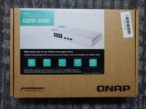 QNAP QSW-308S アンマネージドスイッチ　10GbE対応