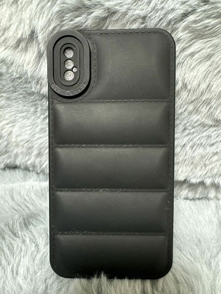 iPhoneXs 携帯ケース ダウンジャケット型