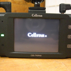 綺麗 Cellstar セルスター CSD-790FHG 前後 2カメラ GPS FHD 駐車監視機能付 ドライブレコーダー ドラレコ 送料安 アクア プリウス ポルテ の画像2