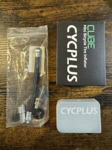 cycplus cube ブラック 小型電動空気入れ