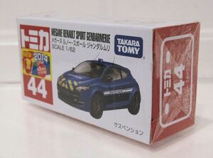 トミカ No.44 メガーヌ ルノー・スポール ジャンダルムリ（新車シール付き）