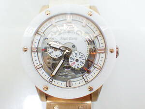 エンジェルクローバー 難有品 自動巻き腕時計 EVA43PWH-WH　№2674