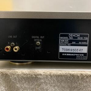 DENON デノン DCD-735 CDプレーヤー 動作未確認のためジャンク品の画像4