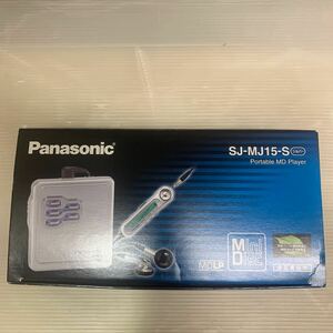 Panasonic ポータブル MD プレーヤー SJ-MJ15-S 動作未確認のためジャンク品