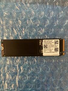 使用時間3時間 SAMSUNG サムスン SSD 512GB PCIe NVMe M.2 2280 PM991a MZ-VLQ512B MZVLQ512HBLU-00B00 512.1 GB