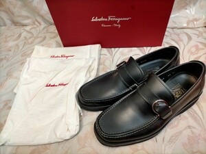 Salvatore　Ferragamo　サルヴァトーレ　フェラガモ　ローファー　26.5cm　3E　黒　布袋付 /