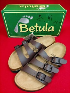 Betula　ベチュラ　サンダル　ベルケンシュトック　25.0cm　茶　未使用品/