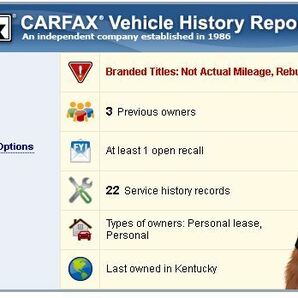 アメ車 CARFAX 代理購入 24時間以内にメール発送！の画像1