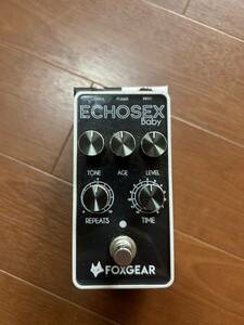 FOXGEAR ECHOSEX BABY ディレイ エコー エフェクター