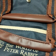 ピーターラビット トートバッグ エコバッグ (THE WORLD OF PETER RABBIT) 紺色 ネイビー 開封済み 未使用保管品(土日のみ発送可 平日不可)_画像6