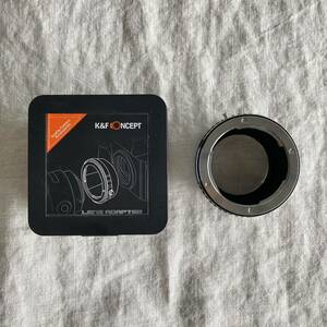  mount adaptor K&F Sony mount Contax lens 