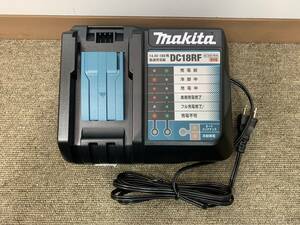 1円スタート 【新品未使用品】 makita マキタ DC18RF 急速充電器 14.4V-18V用 AC100V専用 電動工具