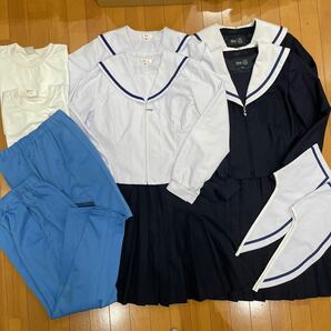 7 6 コスプレ衣装 夏 冬 制服 上下セット KANKO ジャージ ハーフパンツ YACHT スポーツシャツ 中学の画像1