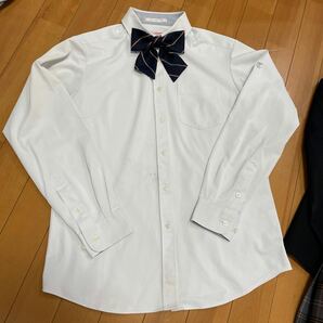 8 1 コスプレ衣装 冬 制服 上下セット ブレザー リボン付きブラウス スカート セーター 帝京の画像5