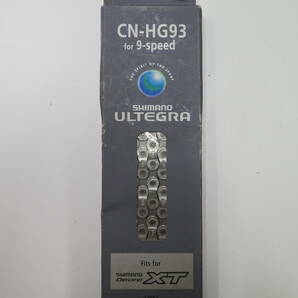 No.65 未使用保管品 SHIMANO ULTEGRA シマノ アルテグラ CN-HG93 9S 114L 9スピード チェーンの画像1