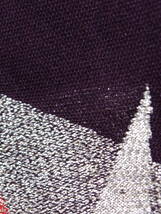 L46641【生地取り用 リメイク用 着用用 古布 正絹 絽 似せ紫】単衣 着物 美品_画像2