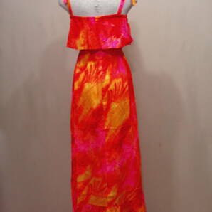 L46844【Sunmary fashion】ハワイ アロハ ムームー フラダンス ワンピースドレスの画像2