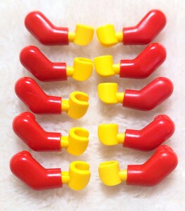 LEGO★正規品 赤 レッド 腕 アーム ミニフィグ 体 ボディ 同梱可 レゴ シティ 街の人 男 女 子供 スーパーヒーローズ スターウォーズ