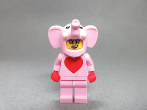 LEGO★33 正規品 未使用 ゾウ 着ぐるみ ミニフィグ シリーズ 同梱可能 レゴ minifigures series ミニフィギュア シリーズ 動物 アニマル 像