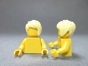 LEGO★96 正規品 髪の毛 2個 同梱可能 レゴ 男 女 子供 女の子 男の子 ヘアー カツラ 被り物 髪 スーパーヒーローズ スターウォーズ 城