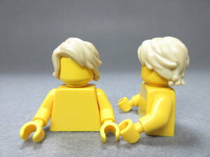 LEGO★141 正規品 髪の毛 2個 同梱可能 レゴ 男 女 子供 女の子 男の子 ヘアー カツラ 被り物 髪 スーパーヒーローズ スターウォーズ 城