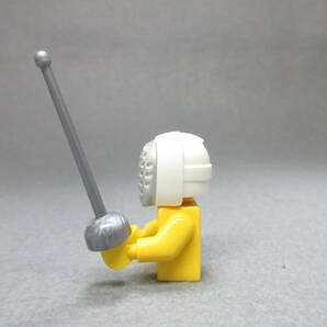 LEGO★289 正規品 フェンシング ヘルメットと剣 同梱可能 レゴ シティ タウン 男 女 子供 女の子 男の子 ヘアー カツラ 被り物 髪 帽子 の画像3