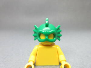 LEGO★319 正規品 着ぐるみ モンスター 沼男 被り物 同梱可能 レゴ シティ タウン 男 女 子供 女の子 男の子 ヘアー カツラ 髪 帽子 怪人