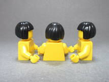 LEGO★3 正規品 髪の毛 3個 同梱可能 レゴ シティ 街の人 男 女 子供 女の子 男の子 ヘアー カツラ 被り物 髪_画像2