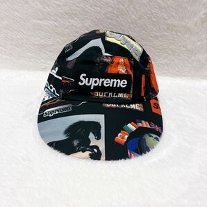 Supreme GORE-TEX LONG BILL CAMP CAP シュプリーム キャップ 帽子 ブラック 総柄