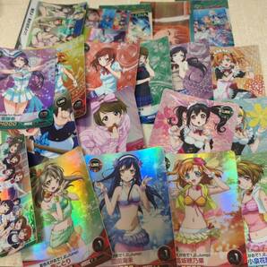 ラブライブ サンシャイン カード 大量 142枚セット ウエハース ラブカ ファイブクロス 非売品含むの画像4