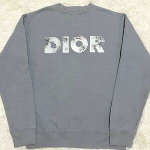 美品 ディオールオム×ダニエルアーシャム 【現行モデル】 Dior Homme 20SS スウェット トレーナー トップス ビックロゴ メンズ サイズXS