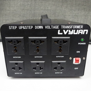 (154) LVYUAN（リョクエン）アップトランス ダウントランス 変圧器の画像1